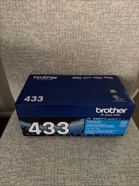 Brother Genuine Ink & Toner Blue Packaging Box color CYAN BRAND NEW